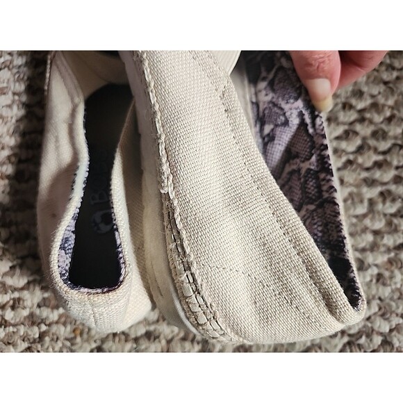 BOBS from Skechers Memory Foam High Jinx Womens Sz 8 Espadrille Slip On Shoes - Picture 10 of 12